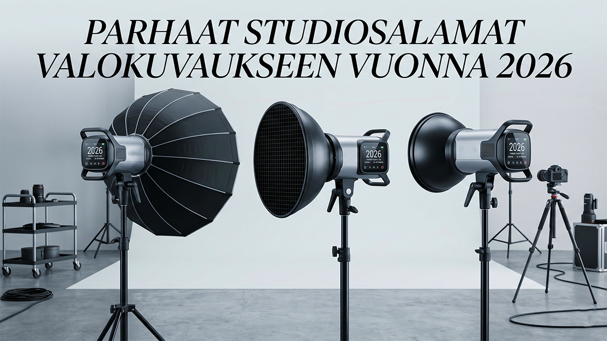 Parhaat studiosalamat vuonna 2026 Valokuvaaja Kuvaajankulma